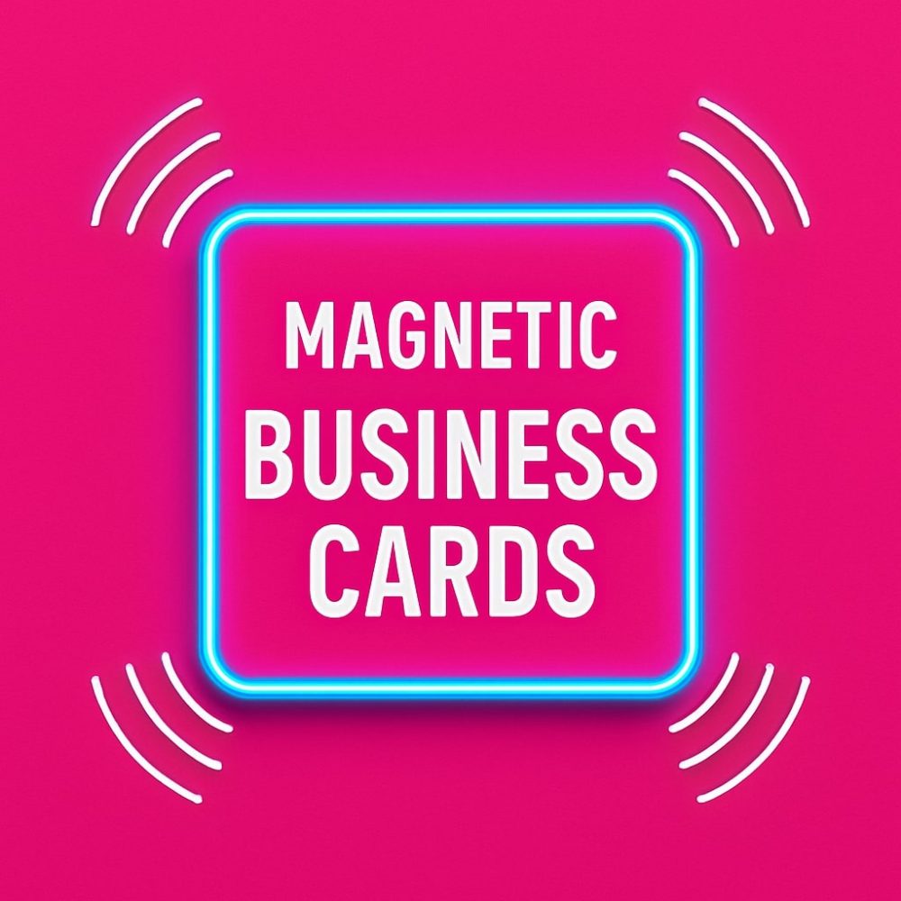 magnetic square business card printing Stockport / Manchester