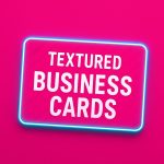Textured Business Card Printing Stockport / Manchester