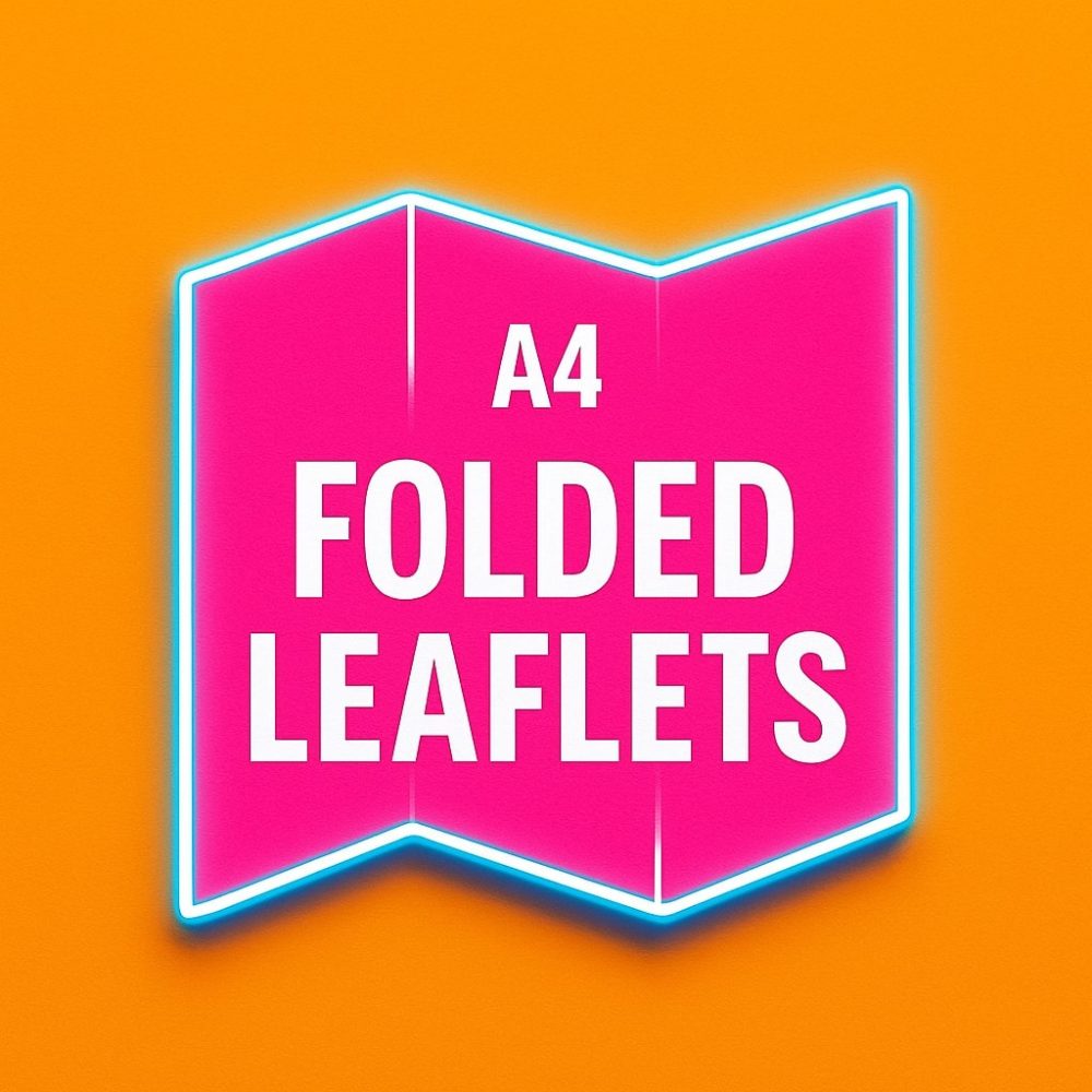 A4 Folded Leaflet Printing Stockport / Manchester
