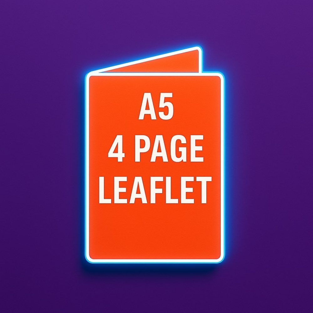 A5 Folded Leatflets 4pp