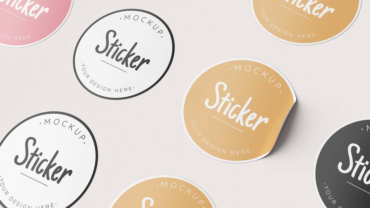 Vinyl Stickers Circle - Image 3